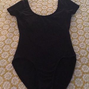 Danskin leotard low back size xs but runs big